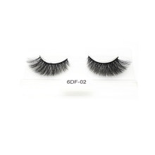 6D Faux Mink Eyelashes Hand Made Full Strip Lashes False Eyelashes 6df-02